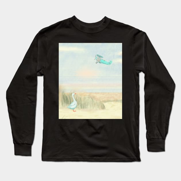 Learning to fly Long Sleeve T-Shirt by SkyisBright